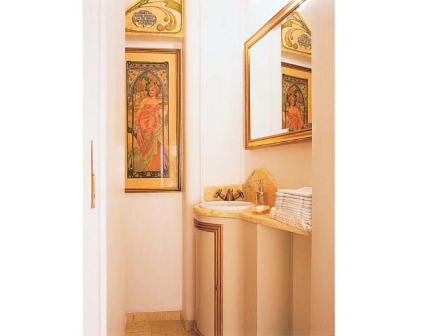 Pokój kąpielowy art déco