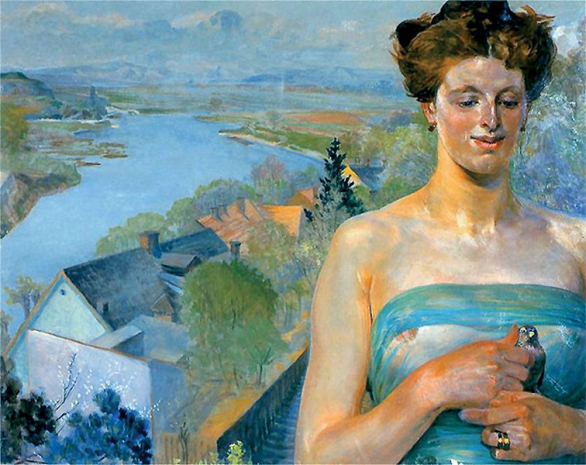 1909 r., Jacek Malczewski. Wiosenna miłość w malarstwie