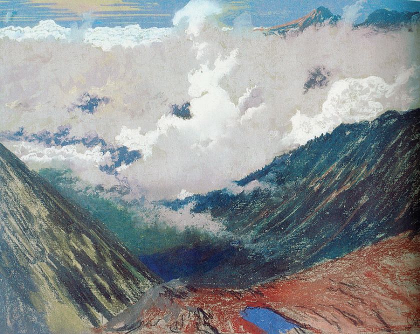 Leon Wyczółkowski U wrót Chałubińskiego , 1905 r.