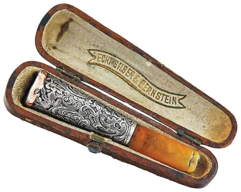 XIX/XX w., Niemcy, Rempex. Bursztyn