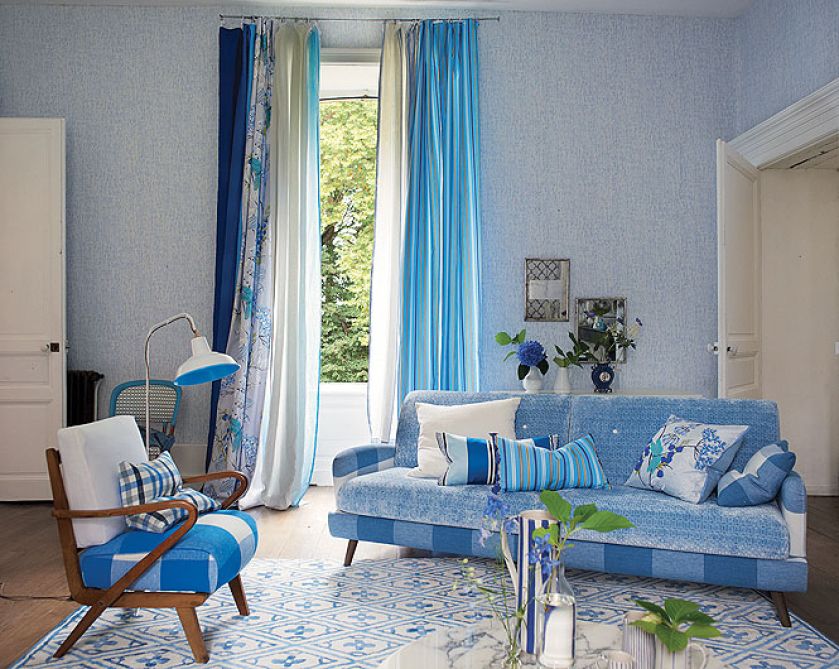 Najnowsza kolekcja Designers Guild. Fotel Stitch (9508 zł plus cena tkaniny).