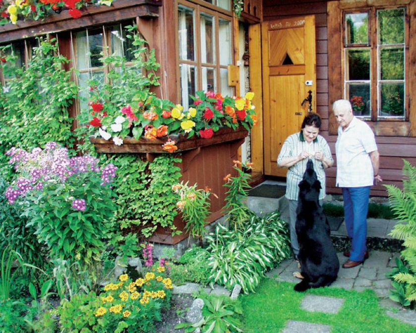 Dom i ogród Eweliny Pęksowej