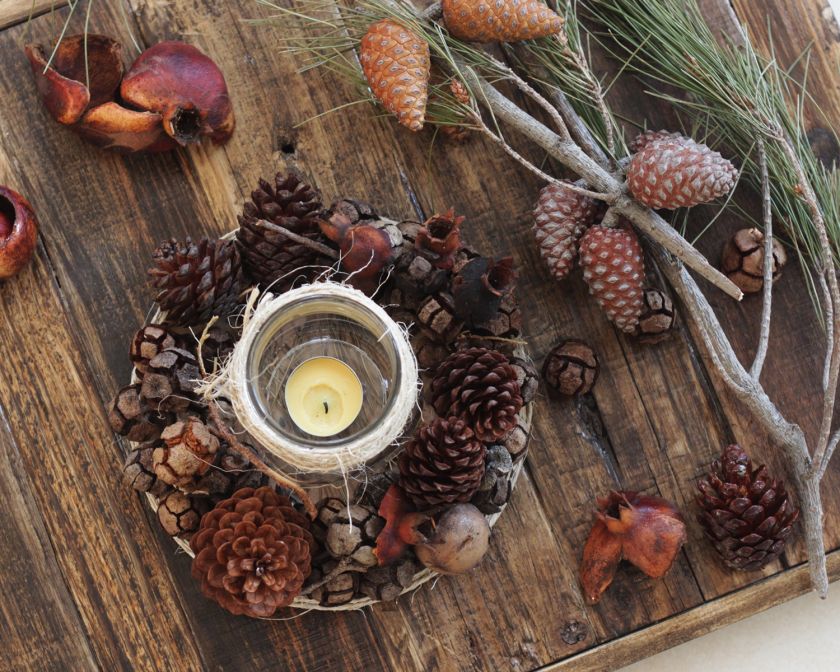 Dekoracje jesienne DIY: galeria 17 pomysłów