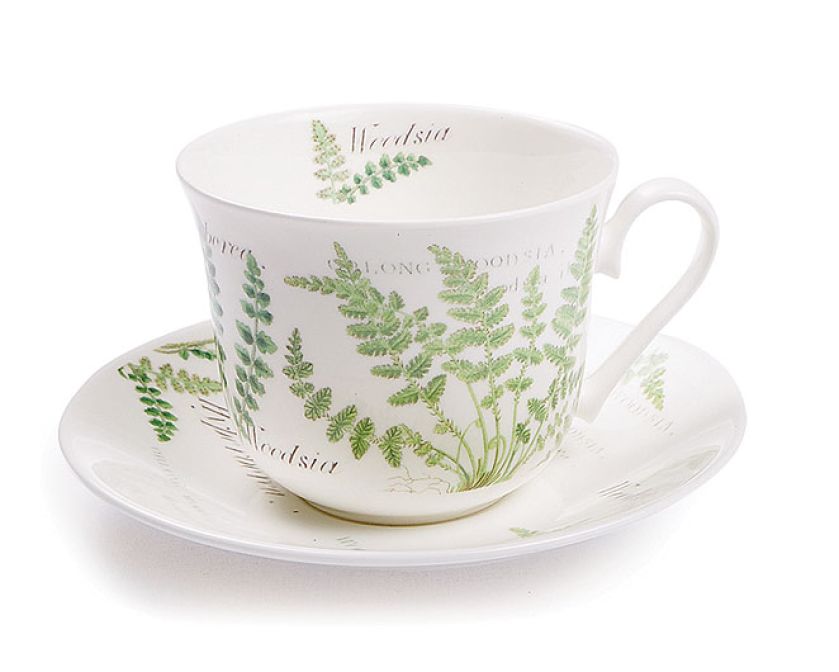 Zrobiona z kostnej porcelany Woodsia, firmy Roy Kirkham kosztuje 88 zł. PAST AND PRESENT