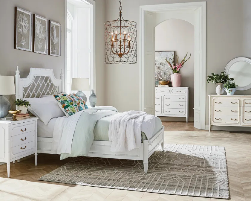 romantyczna sypialnia małżeńska