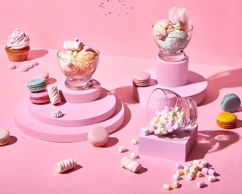 pucharki do lodów i deserów