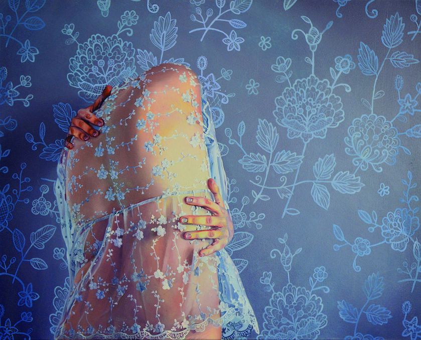 Aleksandra Kalisz Embrace. Obrazy w koronkach - Aleksandra Kalisz