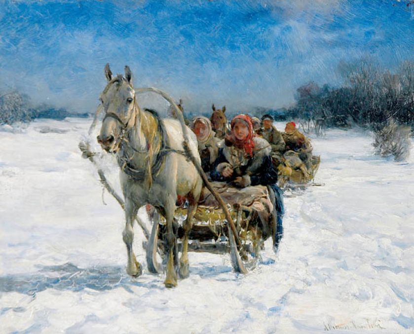 Alfred Wierusz-Kowalski, Sanna , 1890 r., cw 120 tys. zł, REMPEX