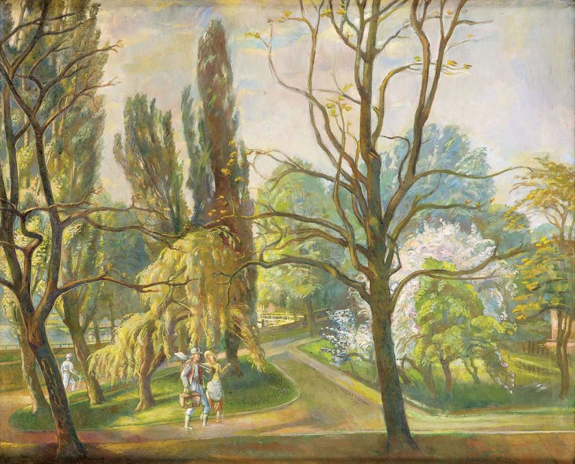 Park w Ciechocinku , lata 1969-1971