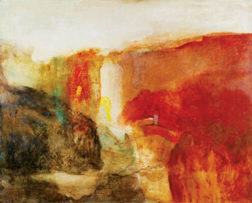 Jerzy Stajuda, Pejzaż imaginacyjny , cw 13 000 zł, REMPEX