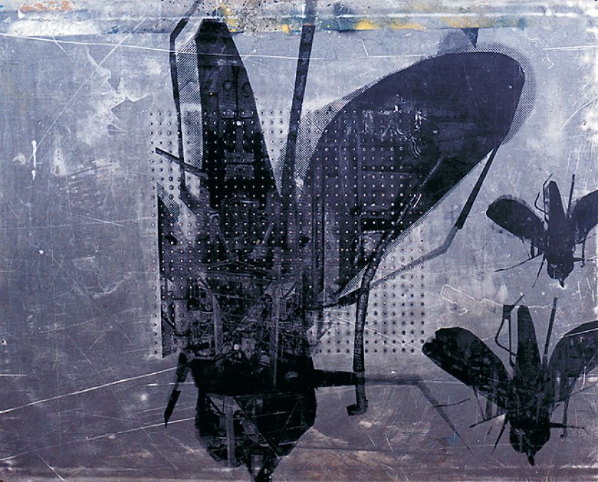 Mucha , 2014 r. Kolaże z przeszłości Kai Renkas