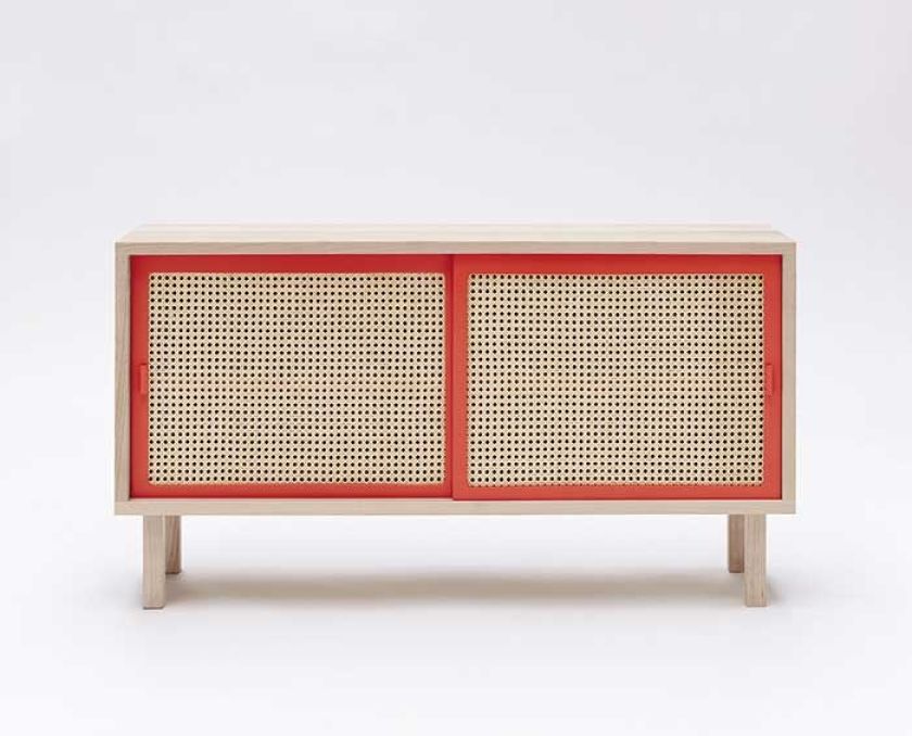 meble z rattanu komoda szafka