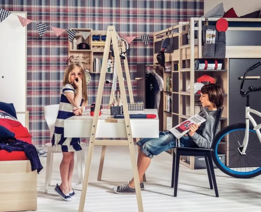 jak urządzić pokój dla dwójki nastolatków