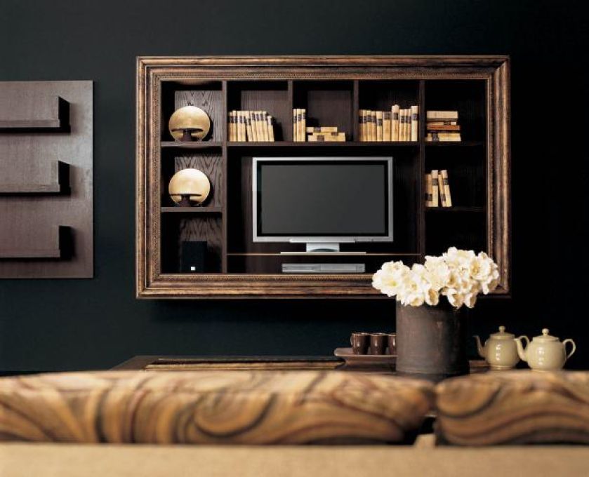 Dla tych, którym znudziły się tradycyjne biblioteki. Regał wyglądający jak rama obrazu pozwala pochwalić się