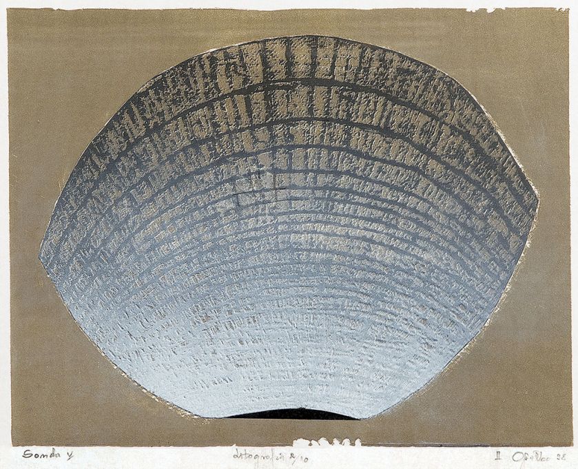 Henryk Opałka Sonda V , 1998 r. Henryk Opałka: pokochać kamień