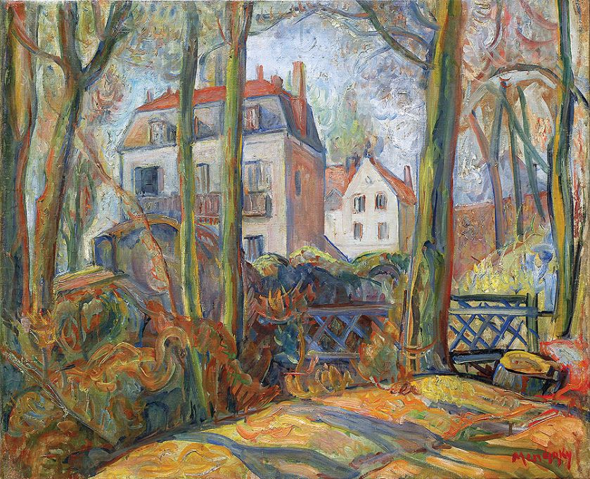 Pejzaż prowansalski , 1946 r. Maurycy Mędrzycki: poeta prowansalskiego pejzażu