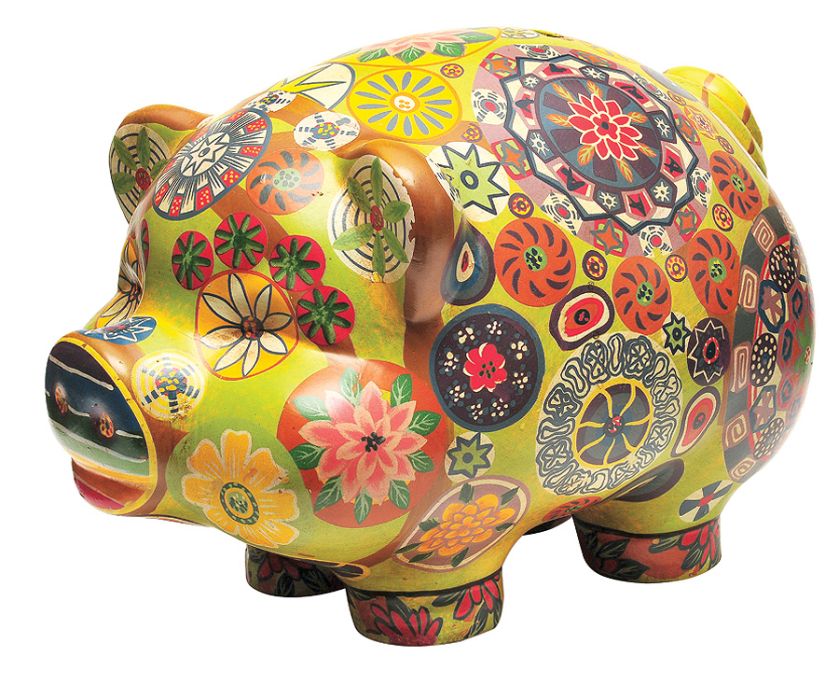 Grosz do grosza. Skarbonka, pieniądze, datki, pudełeczka, pirena