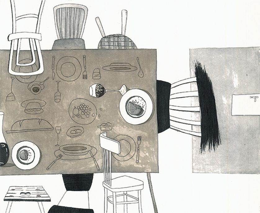 Momenty, tryptyk , 2009 r. Niezwyczajna zwyczajność Agnieszki Mazek