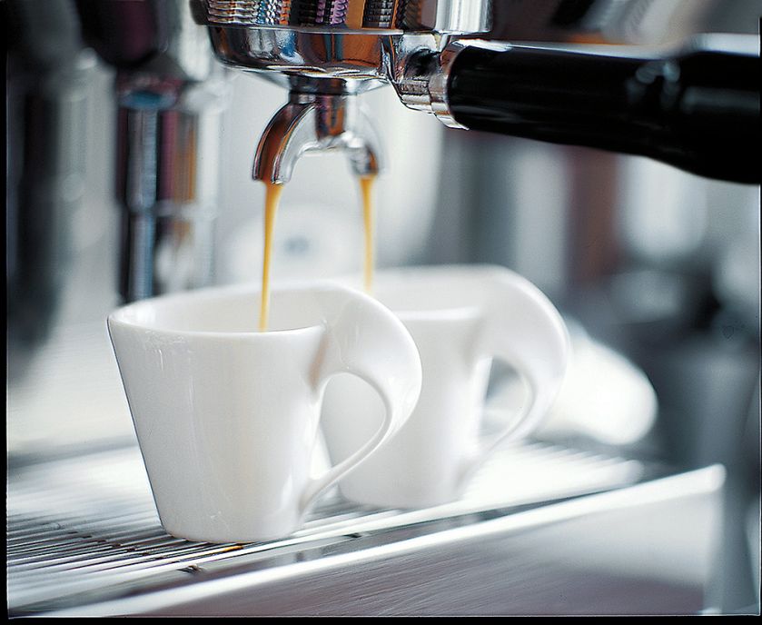 Filiżanki New Wave, VILLEROY BOCH. Kawa z ekspresu XXI wieku