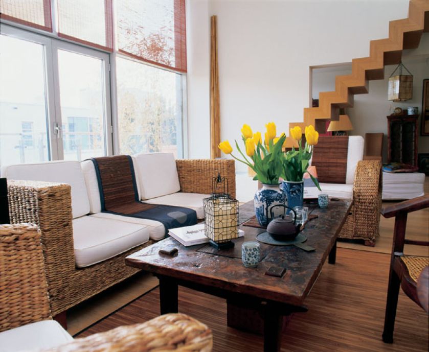 Miejski apartament w orientalnym stylu