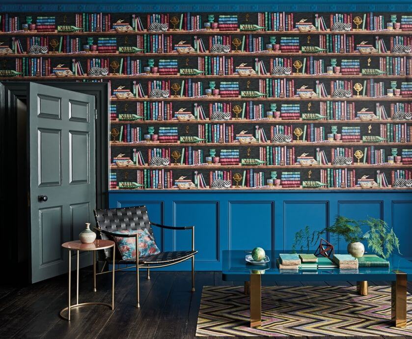 Tapety do salonu kolekcja Fornasetti Senza Tempo