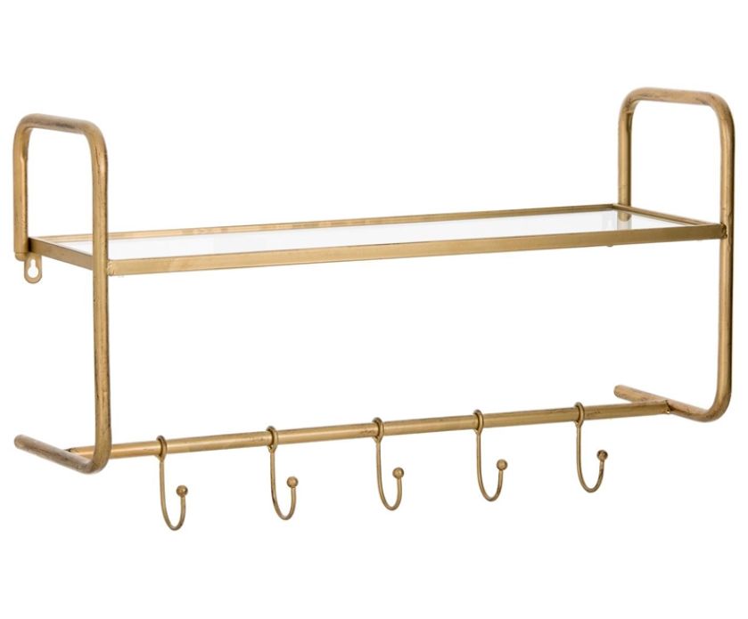 wieszak ścienny z półką