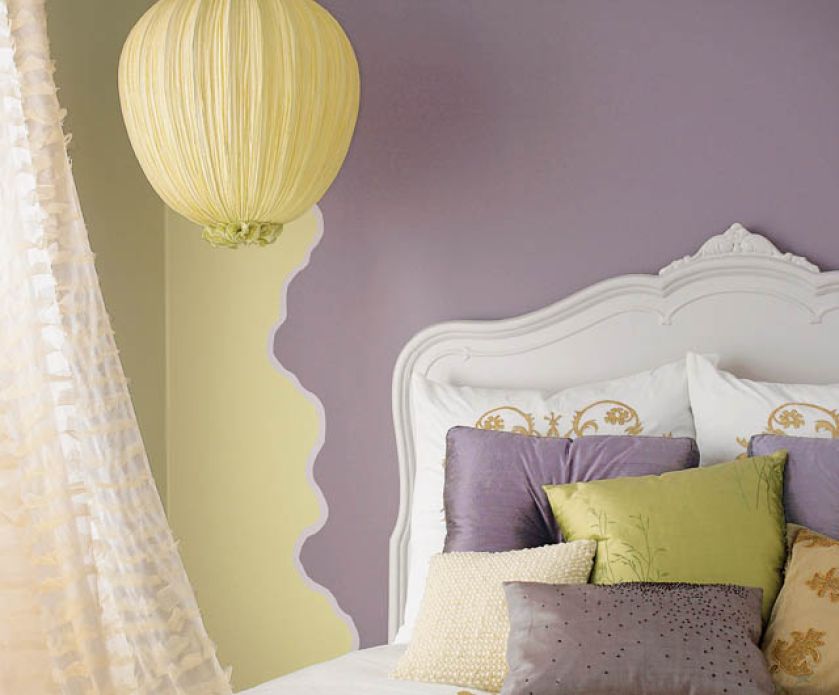 Bonne Nuit (fioletowa) i Elemental (oliwka) to farby odporne na zmywanie. Za litr zapłacimy 102 zł. BENJAMIN MOORE