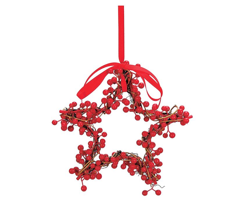 Dekoracje Berries z żywicy syntetycznej powiesimy na drzwiach albo choince, 79 zł/3 szt., WESTWING