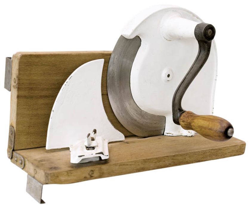 Krajalnica do chleba, okres międzywojenny, Muzeum chleba w Radzionkowie, fot. Timemachine