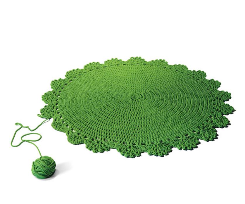 Przypomina szydełkową robótkę. AZE DESIGN