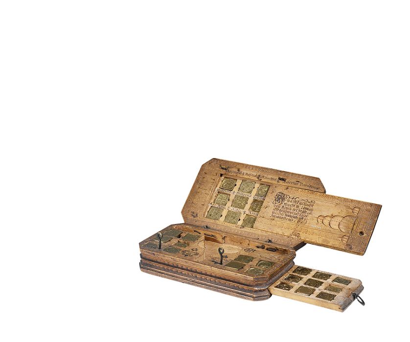 Drewniana na monety, 1653 r., Niemcy