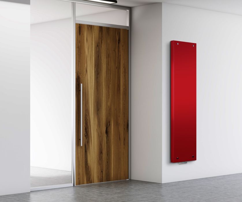 Szklany grzejnik dekoracyjny do pokoju i łazienki