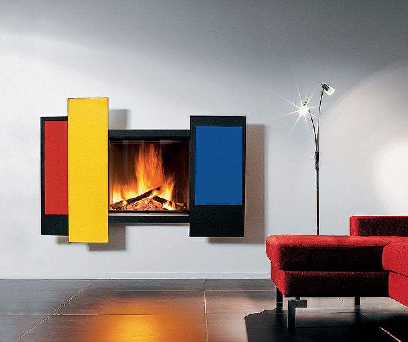 Kominki-rzeźby wykute z żelaza