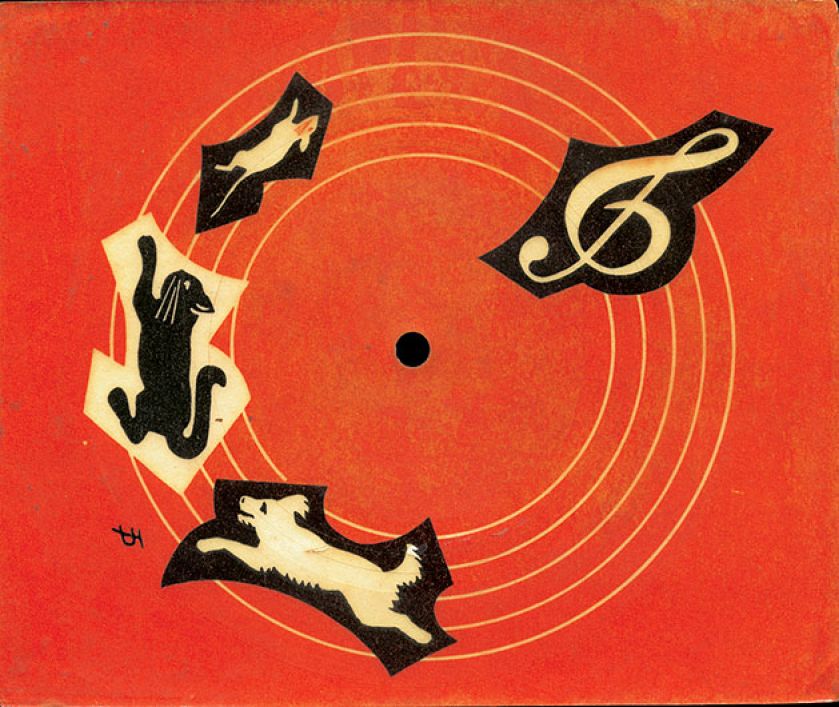 Kiedy po stylizowanej pięciolinii kot goni mysz, a kota – pies, to znak, że mamy do czynienia z