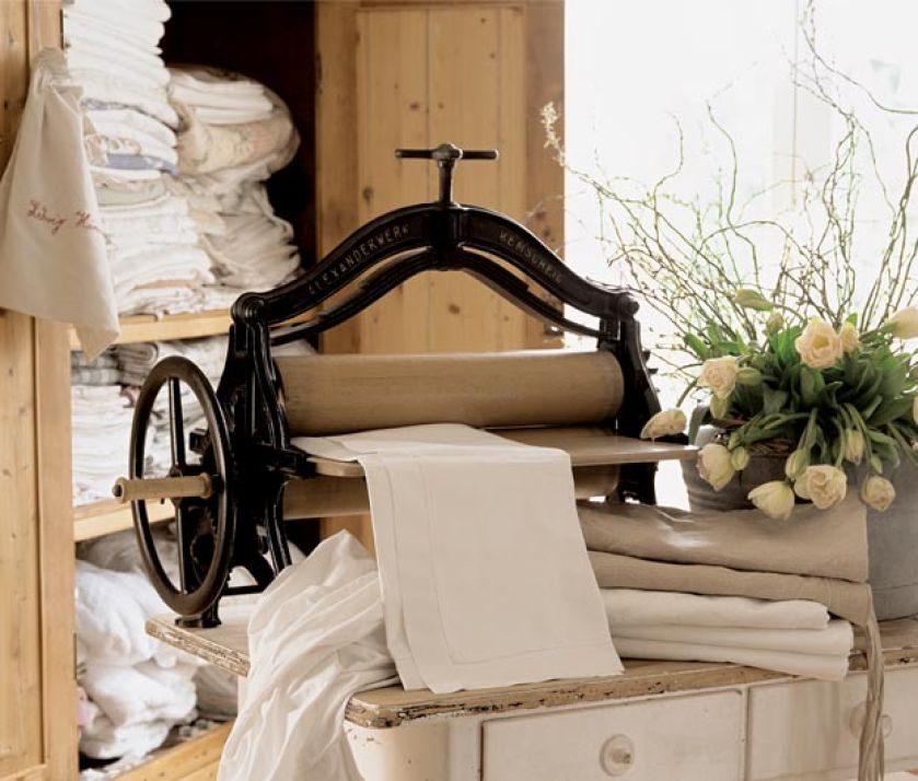 Magiel ręczny, fot. Stockfood/Free. Jak zmieniło się żelazko