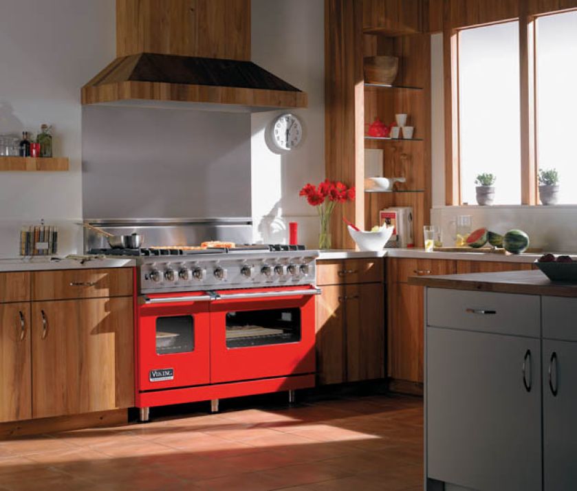 Model EVDSC548-4GQ. VIKING/GRASS. AGD w śmiałych kolorach