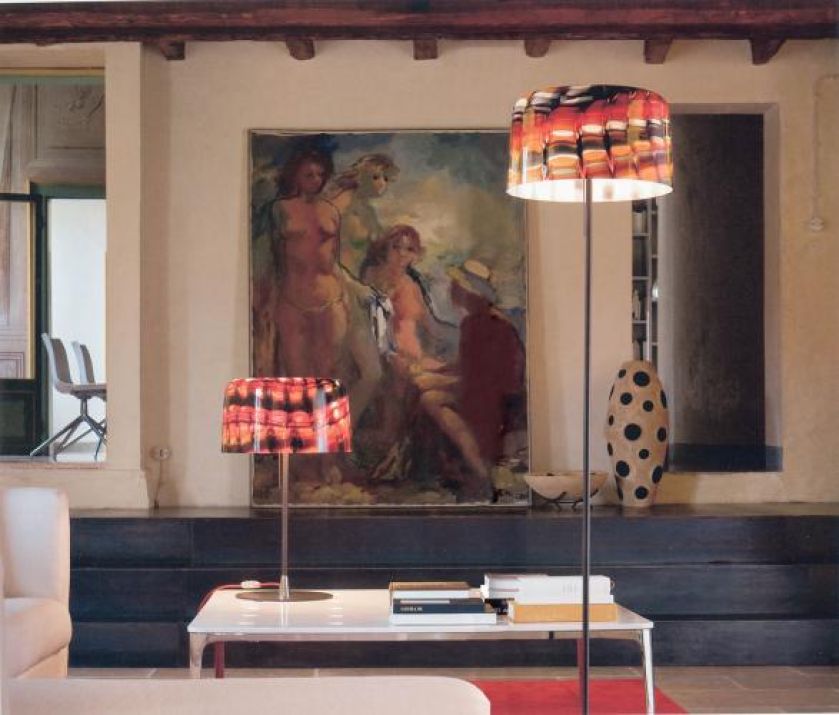 Lampa Missià – klosz zrobiony jest z dmuchanego szkła z Murano. ORION