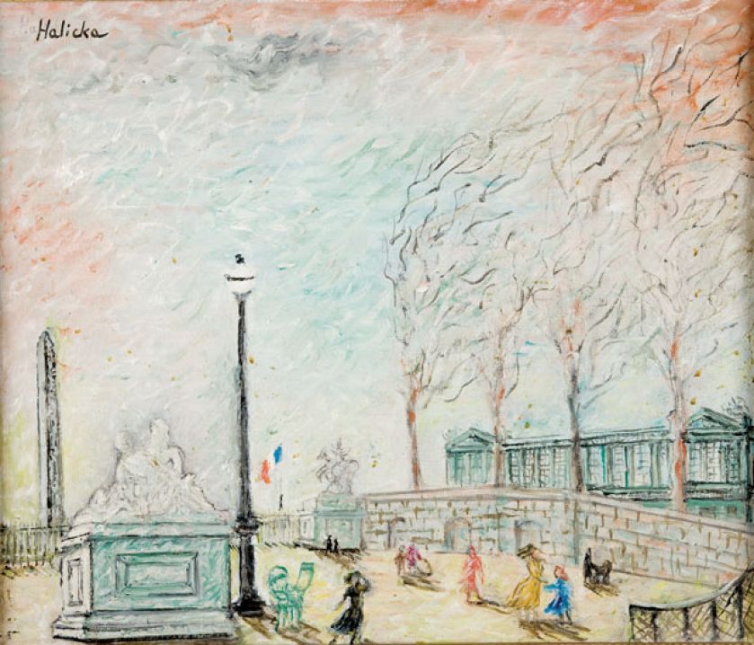 Les Tuileries , POLSWISS ART, aukcja z dn. 14.12.2008, nr kat. 26