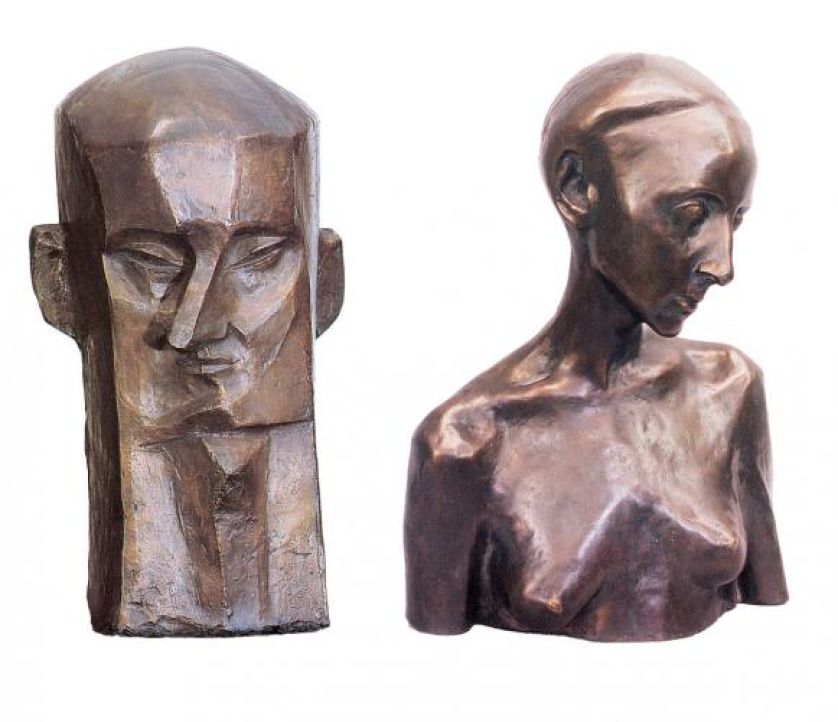 Xawery Dunikowski Głowa Włodzimierza Terlikowskiego , 1916-17, Muzeum im. Xawerego Dunikowskiego w Królikarni.