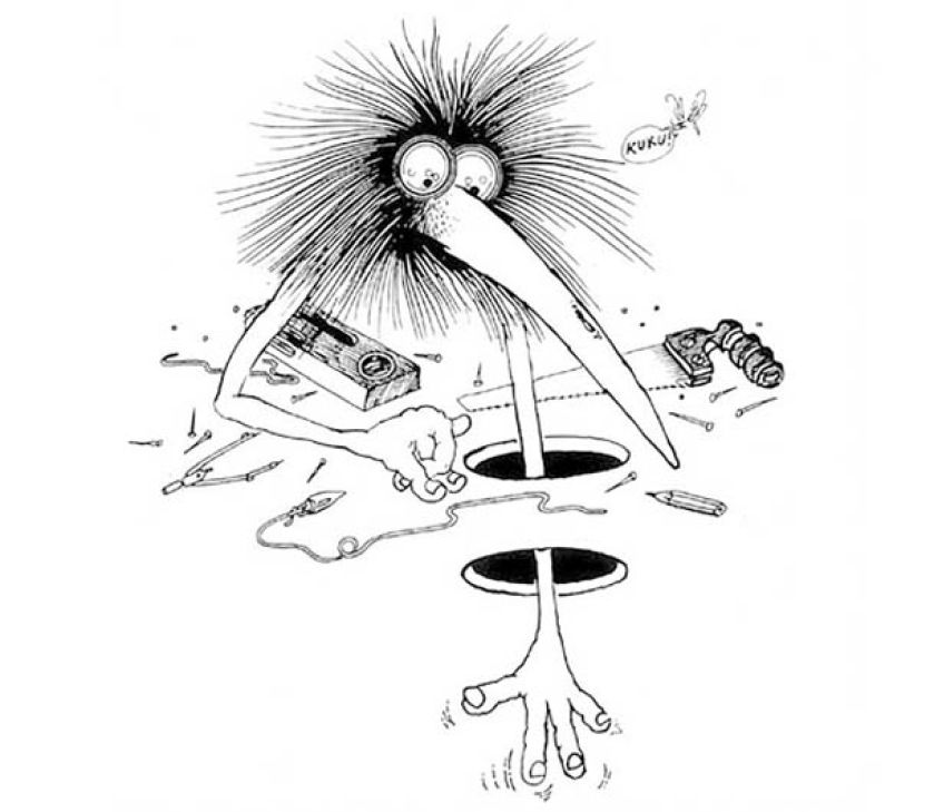 Andrzej Dudziński, Pułapki przestrzeni , 1973 r.