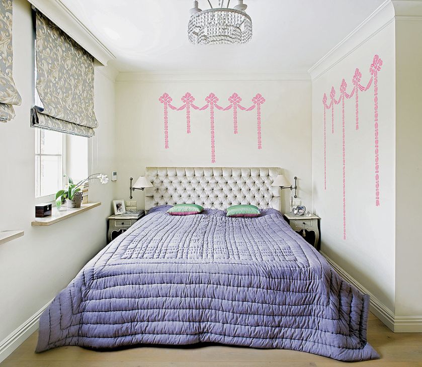 Taki wzór nada wnętrzu romantycznego nastroju.