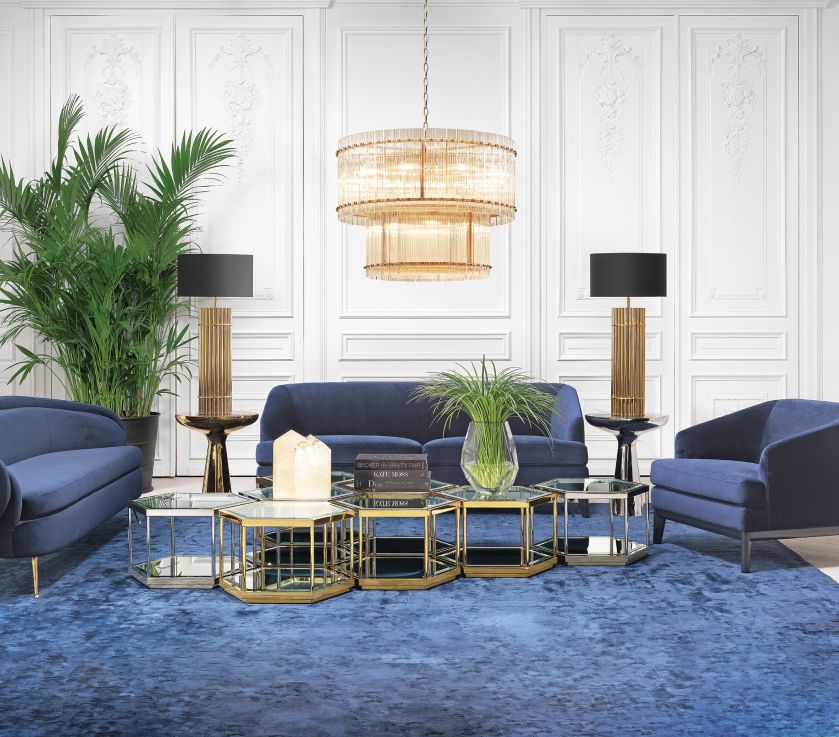 Dobre zestawienie: granat i złoto