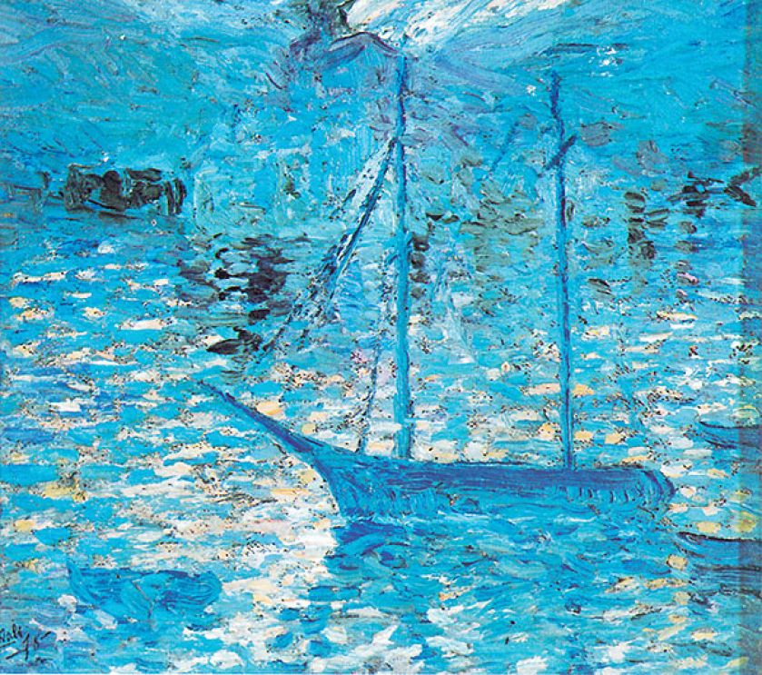 Statek , 1918 r. Artyści genialni od kołyski