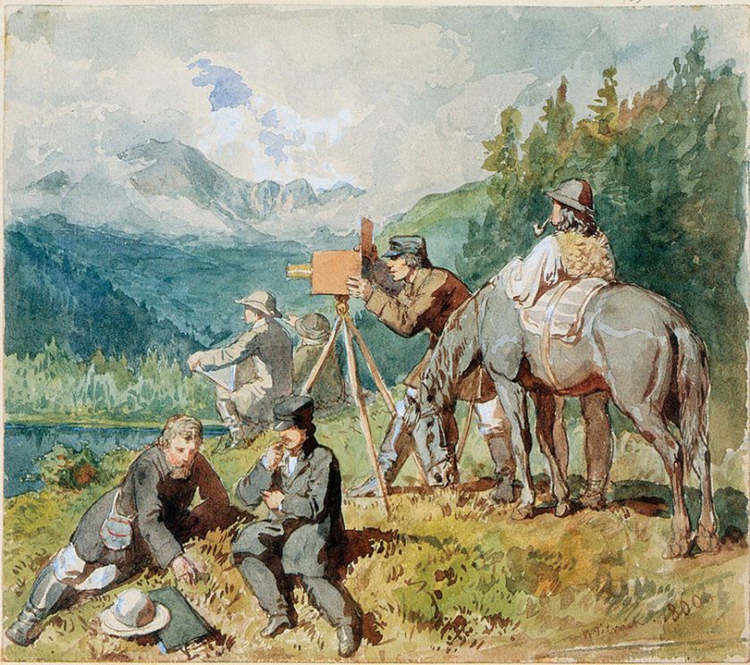 Wojciech Gerson W Tatrach , 1860 r. Tatry jak malowane