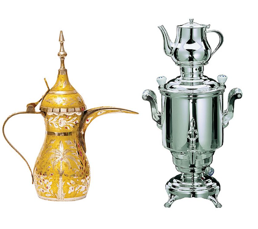 Metalowy dzbanek do herbaty i samowar elektryczny Romanov III, poj. 5 l, 2549 zł. teatea.pl