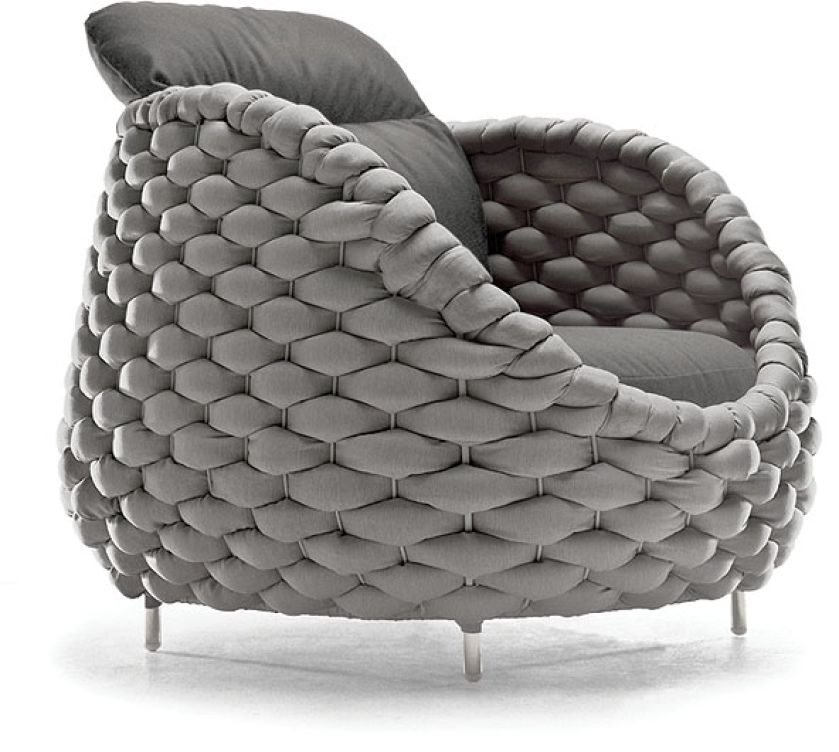 Plecionka niejedno ma imię. Fotel Rapunzel. kenneth cobonpue