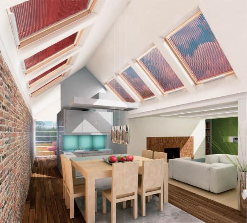 Pilot albo przełącznik w ścianie- sami zdecydujmy, jak chcemy sterować obrotowymi oknami. Cena - od 1038 zł/szt. FAKRO