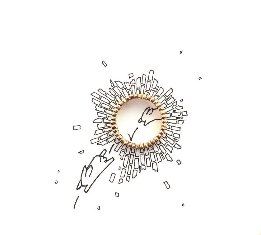 Ślub jak z bajki: obrączki nietypowe