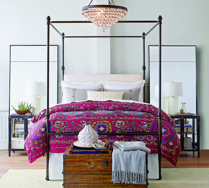 Kryształowy żyrandol Callia/ Pottery Barn