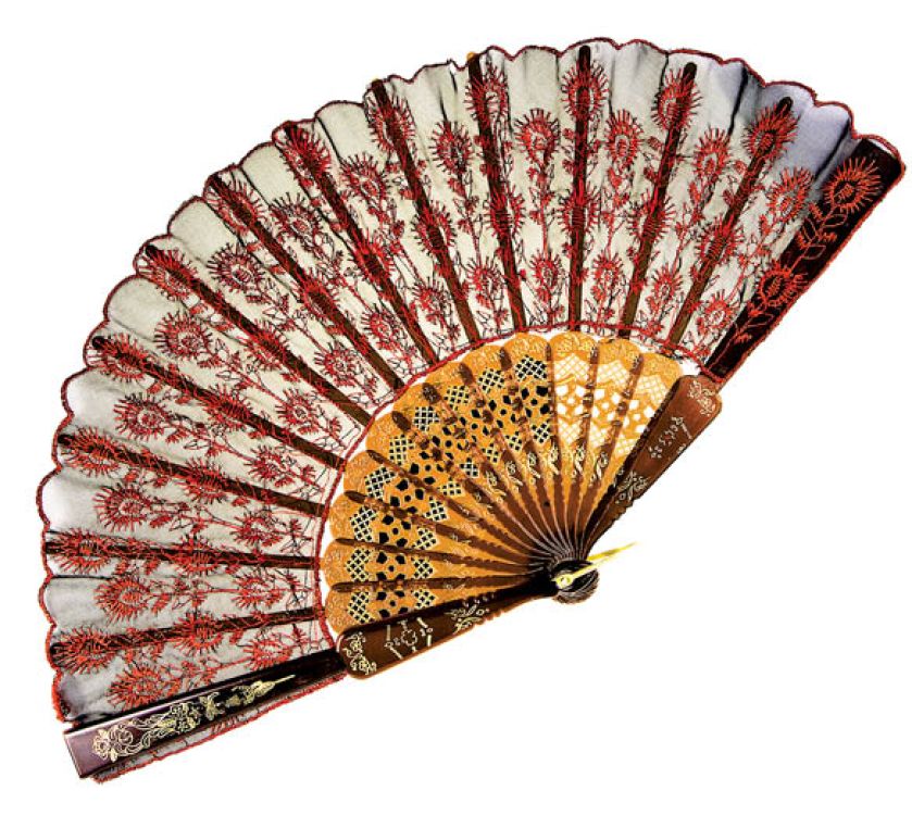 Chiński wachlarz z koronki, fot. SHUTTERSTOCK.COM